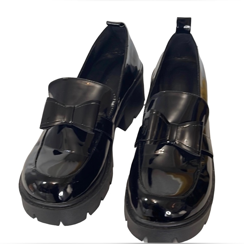 Kirliner Women's Slip-on Loafers Comfort Platform Chunky Mid Heels Size 10 M EUC
